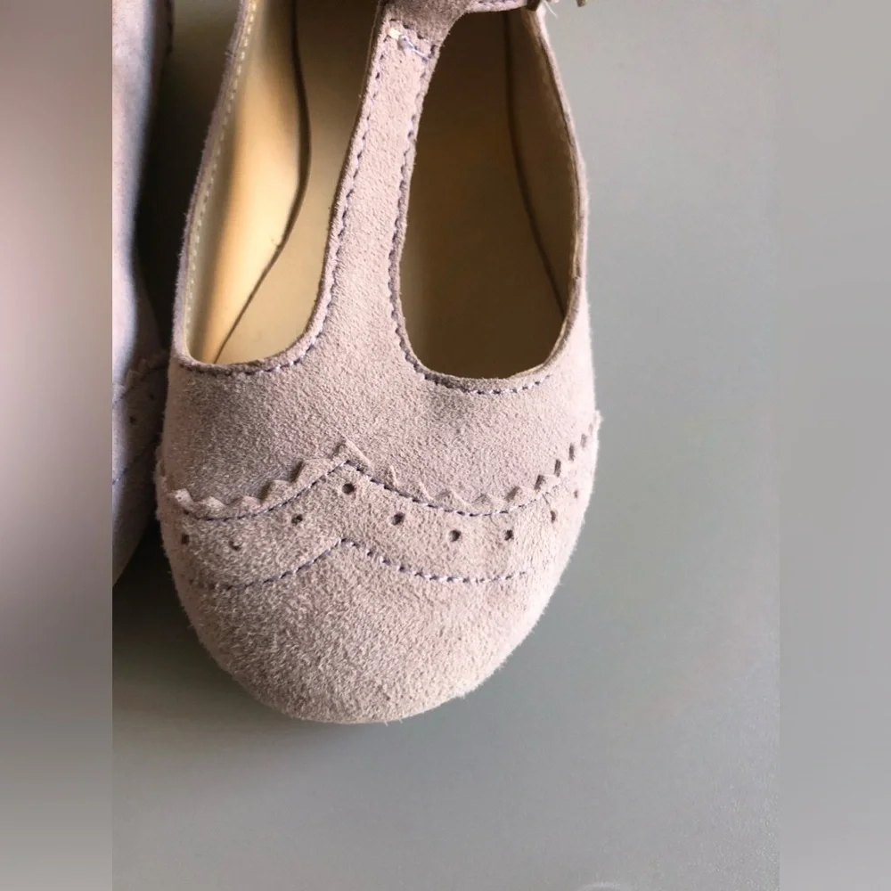 Janie and Jack T-Strap Mary Jane Flat Size: US Toddler 8